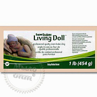 LivingDoll Ливинг Долл, цвет телесный BabyBebe, 227 г,пробник SuperSculpey (США)