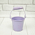 Metal bucket Violet 5.5 cm, photos, reviews, use