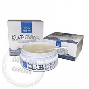 Купить Гидрогелевые патчи для глаз с морским коллагеном MISOLI Collagen Hydrogel Eye Patch в Украине