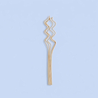 Wavy aroma diffuser sticks, Beige 5 pcs cosmetic ingredient Mylo Opt