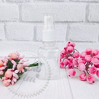 Transparent bottle Olivia 50 ml with dispenser from 100 pcs