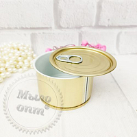 Tin can for candles 70 mm with Easy open lid from 100 pcs