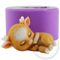 Fawn shape sleeping small 01 3D