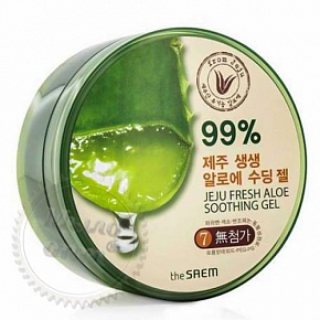 Купить Многофункциональный гель с алоэ The Saem Jeju Fresh Aloe Soothing Gel в Украине