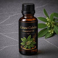 Litsey-Kubeba essential oil 10 ml cosmetic ingredient Mylo Opt