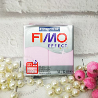 Полимерная глина FIMO Effect, rose light pink