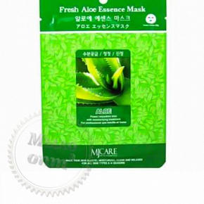 Купить Тканевая маска с Экстрактом Алоэ MJ CARE Essence Mask Fresh Aloe в Украине