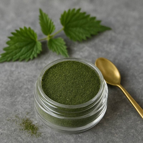 Ayurvedic powder of stinging nettle, 100 g, 41.59 UAH, rating ⭐⭐⭐⭐⭐ Milo Opt