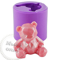 Shape Teddy Bear Ruby 3D