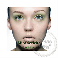 Mica pigmented Green Cyprus, 100 gr