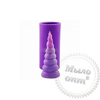 Candle Shape Unicorn Horn 3D