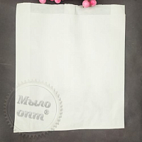 White paper bag from 100 pcs