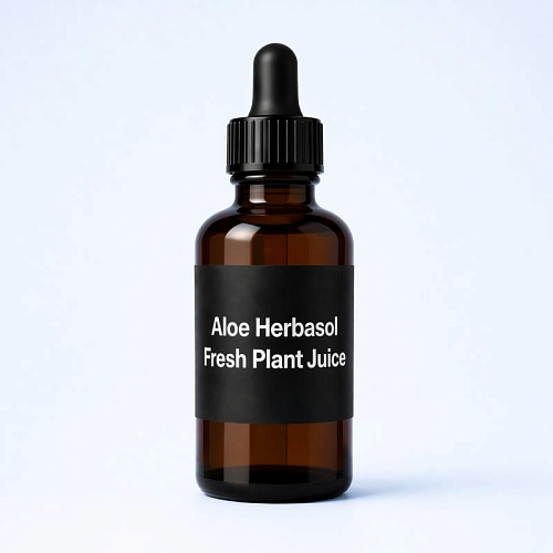 Aloe Herbasol Fresh Plant Juice 1 L cosmetic ingredient Mylo Opt