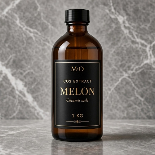Melon CO2 extract 1 kg — labeled amber bottle