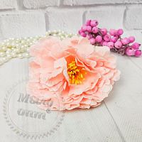 Купить Цветок Пиона, розовый персик 02 в Украине