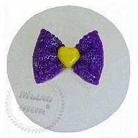 Mold 085 Bow with a heart