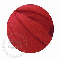 Australian merino 24 microns scarlet, 1 kg