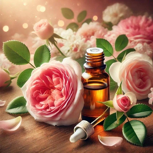 Rose Damascus essential oil 50 ml cosmetic ingredient Mylo Opt