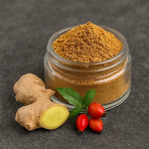 Ginger Powder with Rosehip, 50 g, 43.02 UAH, rating ⭐⭐⭐⭐⭐ Milo Opt