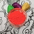 Fluorescent pigment Red orange HP 14 50 g cosmetic ingredient Mylo Opt