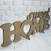 Sweet home lettering large