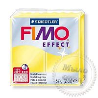 Купить Полимерная глина FIMO Effect, прозрачный желтый в Украине