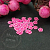 Fimo Bright pink Flower slicing, photos, reviews, use