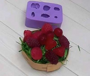 Мастер класс 3D-ягоды из мыла