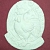 Plaster figurine Rooster flat, photos, reviews, use