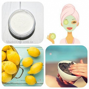 Купить Альгинатная маска с Лимоном и Черной глиной, 25 грамм в Украине