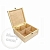 Wooden box with a lock, four sections, photos, reviews, use