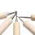 Tool for sculpting, dots, dots artwork, wooden handle - 5pcs, photos, reviews, use