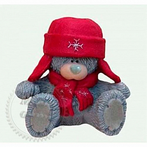 Купить Форма силиконовая Тедди в шапке 3D Люкс в Украине