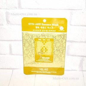 Купить Тканевая маска с Пептидом SYN-AKE MJ CARE Essence Mask SYN-AKE в Украине