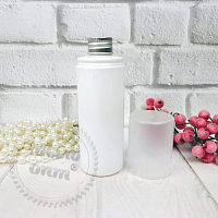 Monty bottle white 120 ml with aluminum cap from 100 pcs