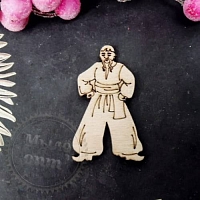 Деревянные заготовки для декупажа. Козак