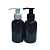 Olivia Bottle Black 100 ml with Pump Dispenser 10 pcs, photos, reviews, use