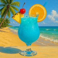 Ароматизатор пищевой Blue Hawaiian, 1 литр описание и применение