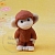 Silicone mold Cute monkey-1, 2D, photos, reviews, use