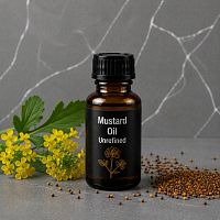 Unrefined Mustard Oil 50 ml cosmetic ingredient Mylo Opt