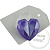 Form plastic W Faceted heart 42 g, photos, reviews, use