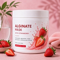 Alginate mask with strawberries 25 g cosmetic ingredient Mylo Opt