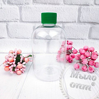 Marta bottle 275 ml transparent with lid and insert from 100 pcs