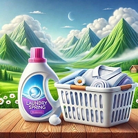 Отдушка для стирального порошка Mountain Spring, 1 литр описание и применение
