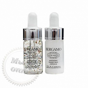 Купить Осветляющие сыворотки BERGAMO White White & Vita White Whitening Perfection Ampoule Set в Украине