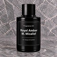 Perfumed Fragrance Oil Royal Amber M Micallef 5 ml cosmetic ingredient Mylo Opt