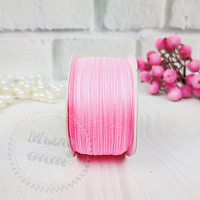 Organza ribbon soft pink, 50 m