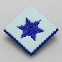 Stamp for soap Snowflake No. 3