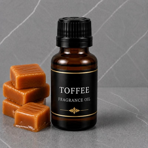 Toffee Fragrance Oil 10 ml Mylo Opt global supplier Toffee Fragrance Oil 10 ml cosmetic ingredient Mylo Opt