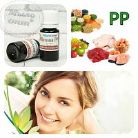 Витамин PP – для здоровья волос и молодости кожи, 1 литр